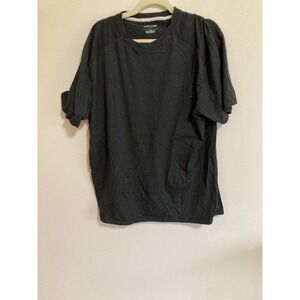 Kenneth Cole‎ New York Dark Gray Shirt Size 1X Short Sleeve Men